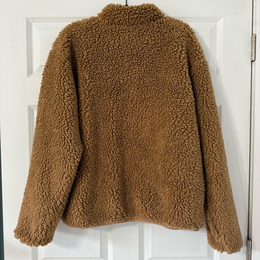 District Vision Heavyweight Half-Zip Pile Fleece - Sand - Picture 6 of 6